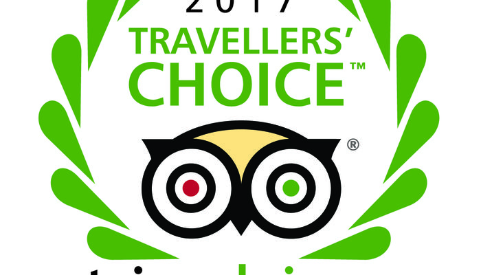 2017 TripAdvisor Travellers Choice Award!
