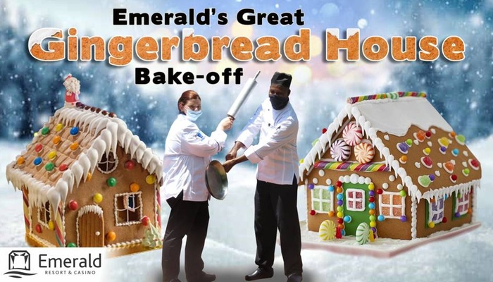 Emerald's Great Gingerbread house bake off